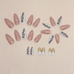 24pcs/Set Press On Nails W1356