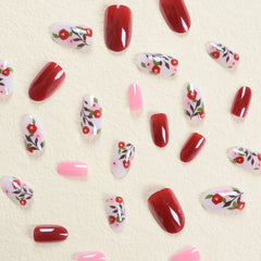 24pcs/Set Press On Nails SN150