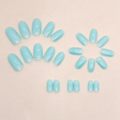 24pcs/Set Press On Nails W1396