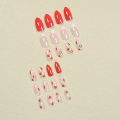 24pcs/Set Press On Nails SN024