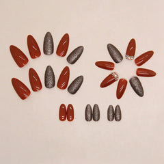 24pcs/Set Press On Nails Z833