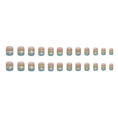 24pcs/Set Press On NailsR816