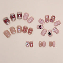 24pcs/Set Press On Nails Z780