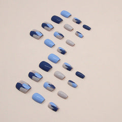 24pcs/Set Press On Nails W1357