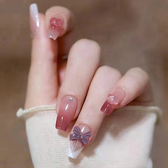 24pcs/Set Press On NailsZ352