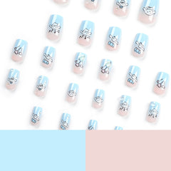 24pcs/Set Press On Nails JP2962