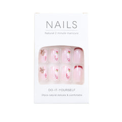 24pcs/Set Press On Nails JF0751