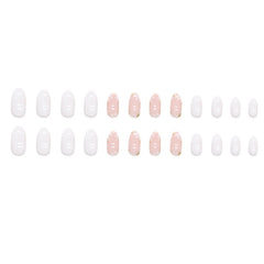 24pcs/Set Press On Nails W557