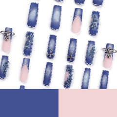 24pcs/Set Press On Nails JP2833