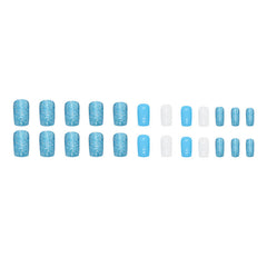 24pcs/Set Press On Nails W549