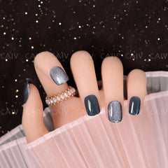 Cat Eye Press On Nail S880