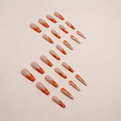 24pcs/Set Press On NailsW1432