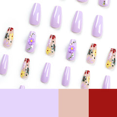 24pcs/Set Press On Nails JP2956