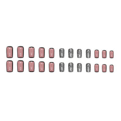 24pcs/Set Press On Nails W794