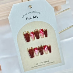 24pcs/Set Press On Nails CKLT050-B5