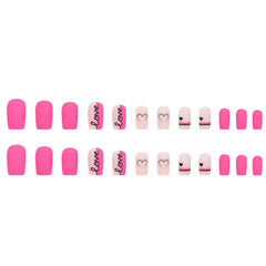 24pcs/Set Press On Nails W861