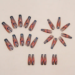 24pcs/Set Press On Nails W1078