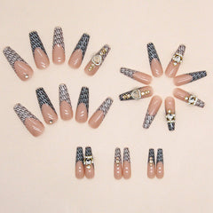24pcs/Set Press On Nails Z821