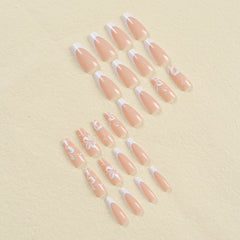 24pcs/Set Press On Nails JF0708