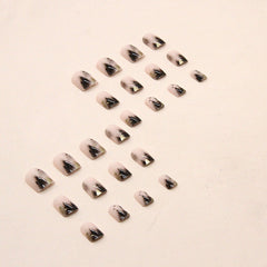 24pcs/Set Press On Nails W370
