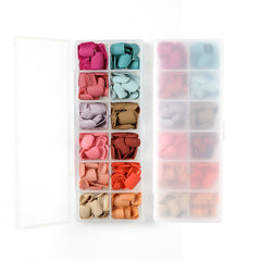 12 colors/Set Press On Nails 24pcs/color HZ03
