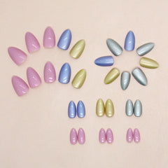 24pcs/Set Press On Nails S012