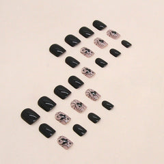 24pcs/Set Press On Nails W1102