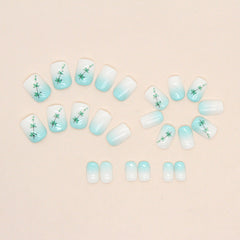 24pcs/Set Press On Nails W746