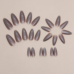 24pcs/Set Press On Nails W1326