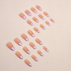 24pcs/Set Press On Nails W1255