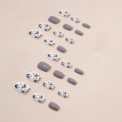 24pcs/Set Press On Nails W1184