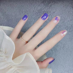 Nnatural & Flexible Press On Nails 24PCS/set HS-119