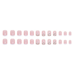 24pcs/Set Press On Nails W1096