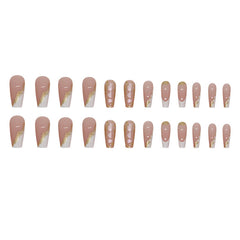 24pcs/Set Press On Nails W1479