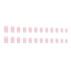 24pcs/Set Press On Nails W499