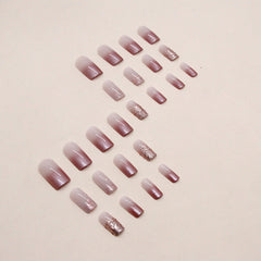 24pcs/Set Press On Nails W1023