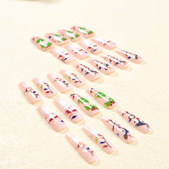 24pcs/Set Press On Nails SN121