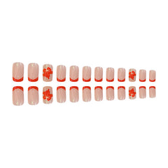 24pcs/Set Press On Nails Z411