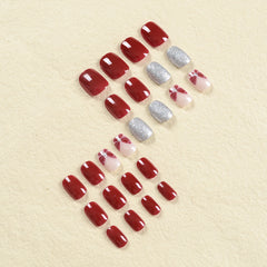 24pcs/Set Press On Nails JF0703