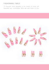 24pcs/Set Press On Nails W204