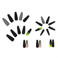 24pcs/Set Press On Nails W070