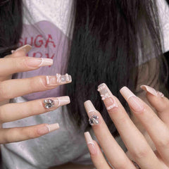 24pcs/Set Press On Nails CKRCZ207