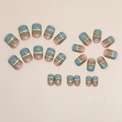 24pcs/Set Press On NailsR816