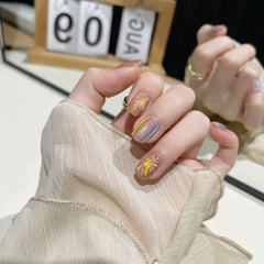 24pcs/Set Press On Nails J0105-1