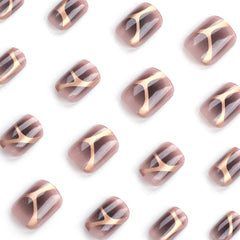 24pcs/Set Press On Nails JP2890