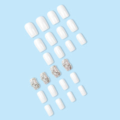 24pcs/Set Press On Nails DZ364-B7