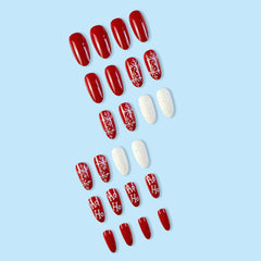 24pcs/Set Press On Nails CY433-B7