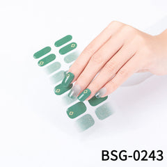 Salon-Quality Gel Nail Strips BSG-0243