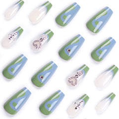 24pcs/Set Press On Nails JP2971