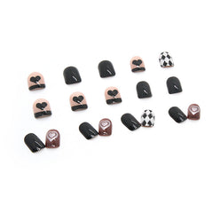 24pcs/Set Press On Nails R659